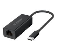 Tarjeta de red Approx APPC57 USB-C a 2.5G RJ-45 aluminio negro