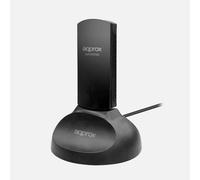 Tarjeta de Red Approx APPUSB5400 USB 3.0 5400 Mbps Wi-Fi 6E Tribanda