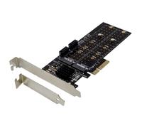 Tarjeta de Red Dawicontrol DC-644E PCI Express x4 6 Gbit/s RAID Low Profile 4 canales