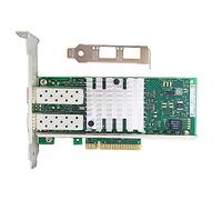 Tarjeta de red de 10 GB Dual SFP+ puertos PCIEx8 Ethernet servidor convertido compatible con Intel X520-DA2 82599ES chip compatible con Windows 7/8/10/11/Visa, Server/Linux/VMware