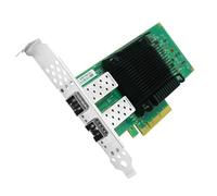 Tarjeta de Red de 25 GbE con chipset Mellanox ConnectX-5 Ex, PCI Express 3.0/4.0 de Doble Puerto (8GT/s) Adaptador Nic Ethernet x8 Compatible con Windows Server/Linux/VMware