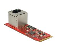 Tarjeta de red DeLOCK 62949 M.2 Ethernet 1000 Mbit/s cableada roja
