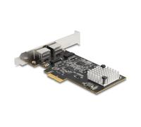 Tarjeta de Red Delock 81261 PCI Express x2 5 Gbps Dual RJ45 VLAN Low Profile