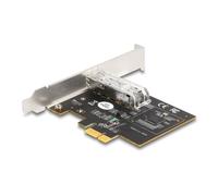Tarjeta de Red Delock 88318 PCI Express SFP 1 Gbps Intel I210 VLAN Jumbo Frames