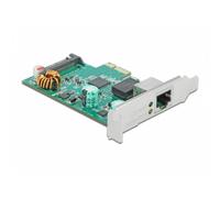Tarjeta de Red Delock PCI Express 2,5 Gigabit LAN PoE+ Interna