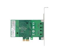 Tarjeta de Red E1000 para Tarjeta I350T2M Puerto Dual Pcie para Procesador de Chip I350Am2 Tarjeta de Red Gigabit