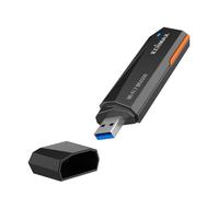 Tarjeta de red Edimax EW-7822UBE USB 3.2 Wi-Fi 7 2880 Mbit/s Tribanda Negra