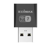 Tarjeta de red Edimax EW-7822UN7 USB 3.2 Gen1 Wi-Fi 7 Tri-Band 2880 Mbit/s negra