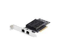 StarTech.com Tarjeta de Red Ethernet PCIe de 2 Puertos RJ45-10Gb - 10GBase-T - Chipset Broadcom BCM57416 - Windows y Linux