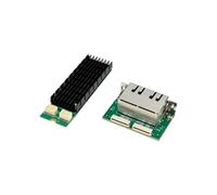 Tarjeta de Red Gigabit Ethernet de Doble Puerto M.2 B+M KEY I226-T2 de Industrial de 2,5 G. Adaptador Gigabit Ethernet.