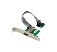 Tarjeta de Red Gigabit Ethernet M.2 e con Puerto de Fibra Único SFP de 1000 Mbps, Adaptador de Servidor de Fibra Óptica LAN I210AS
