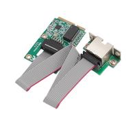 Tarjeta de Red Gigabit Ethernet Mini PCIE VLAN Full Half Duplex, Tarjeta Mini PCIE Ethernet Adaptador de Red Gigabit para una Amplia Compatibilidad