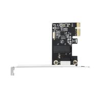 Tarjeta de red Gigabit Ethernet PCIE de 10 M/100 M/1000 Mbps, adaptador RJ45, convertidor PCIe para PC de escritorio, hogar, tarjeta de red RTL8111E
