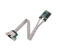 Tarjeta de Red Gigabit M.2, M.2 A E Key Tarjeta LAN Ethernet 2.5G, Tarjeta de Red Ethernet M.2 2.5G para 7 8 10 11 para Linux, RTL8111H M.2 A E Puerto único Nic 2.5G, Pin