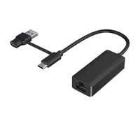 Tarjeta de Red Gigabit para PC, Adaptador de Red Externo | Conector Ethernet USB3.0 | Accesorios de teléfonos celulares con Conector de Cable Web de computadora Web a Prueba de Conductores