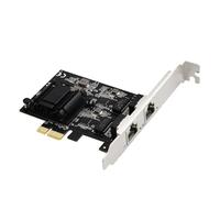 Tarjeta de red Gigabit PCIe Ethernet de 2.5 Gbps RTL8125B Chip PCIE a puerto RJ45 PCIe Tarjeta de red de instalación PCIe Gigabit