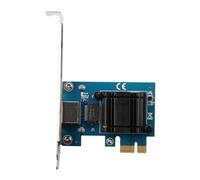 Tarjeta de red Gigabit PCIe Ethernet de 2.5 Gbps RTL8125B Chip PCIE X1 a RJ45 puerto LAN PCIe Tarjeta de red de instalación PCIe