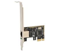 Tarjeta de Red Gigabit Rápida Fácil Instalación Tarjeta PCIe Ethernet de 1 Gigabit para 10/8/8.1/98SE/ME/2000/XP/Vista/7//OS X 10.7, Se Adapta a Ranuras PCIe X1/x2/x4/x8/x16