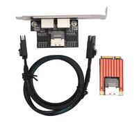 Tarjeta de red Gigabit Tarjeta Ethernet Chip Intel I210 Transferencia de datos de alta velocidad Plug and Play Soporte PCI Express Múltiples