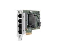 Tarjeta de red HPE 811546-B21 PCIe 4xRJ-45 1Gb/s Interna Servidor Aluminio Verde