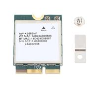 Tarjeta de Red Inalámbrica de 2400 Mbps con 5.2, Adaptador M.2 de Triple Banda de 6 GHz para Computadora Portátil, Transmisión Estable y Fluida, Actualizado