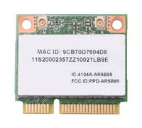 Tarjeta de red inalámbrica integrada MINI PCIE 802.11N de 2,4 G y 150 Mbps AR5B95 para Z370, Y460, G470, Z470, Z560