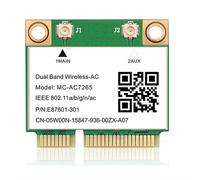 Tarjeta de red inalámbrica MC-AC7265 con Bluetooth 4.2 Mini PCI-E Wifi