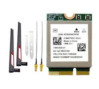 Tarjeta de red inalámbrica MT7927 WiFi7 + Antena de 10 dB BT5.4 Gigabit