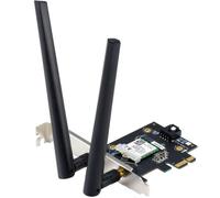 ASUS BE6500 - Adaptador WiFi 7 PCI-E tribanda (802.11be Bluetooth 5.4, Seguridad de Red WPA3, OFDMA y MU-MIMO, Multi-Link Operation)