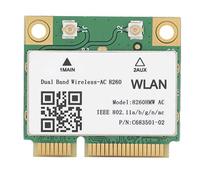 Tarjeta de Red Inalámbrica, Tarjeta de Bluetooth WiFi Universal 2,4/5G Doble Banda 867Mbps 802.11 AC Mini PCI-E WiFi Tarjeta, para Win7 / 8/10, para ASUS, para Acer, para DELL, para Sony, etc