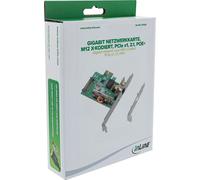Tarjeta de Red InLine 51124I PCI Express Mini Card 2,5 Gb/s PoE VLAN