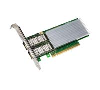 Tarjeta de red Intel E810-CQDA2 PCI Express 4.0 fibra 100 Gbit/s QSFP28