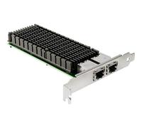 Tarjeta de red Inter-Tech ST-7214 PCIe 10 Gbit/s RJ-45 pasiva doble puerto