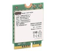 Tarjeta de Red KIMISS M.2 AX211NGW Tarjeta Adaptadora WiFi Inalámbrica, Triple Banda 802.11ax BT5.2, Velocidad de Transmisión de 2400 Mbps con Función Plug & Play para 10