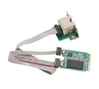 Tarjeta de Red M.2 A E, Adaptador Ethernet con Ranura RJ45,Tarjeta de Red de Servidor RJ45 de Puerto único Gigabit Ethernet con Pin Bent con Chip I210AT, Chipset I210AT Incorporado