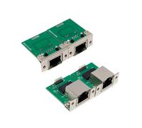 Tarjeta de Red M.2 B+M Key PCIe 1G 2XRJ45 Port Tarjeta de Red I350T2 Adquisición de Visión Servidor de Puerto Serie RS232 para Escritorio