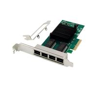 Tarjeta de Red MicroConnect MC-PCIEX4-I350-T4 PCI Express 1 GbE 4 Puertos Low Profile