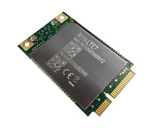 Tarjeta de Red MikroTik R11E-LTE7 miniPCIe 300 Mbit/s LTE 4G Verde Negro