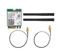 Tarjeta de Red para 9260 + 2dB Antena Bluetooth 5.0, 2.4G / 5G Dual Band Tarjeta de Red 1.73Gbps, NGFF/M.2 Interfaz 802.11AC, para Linux, para Chrome OS, para etc