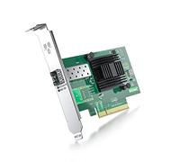 Tarjeta de red PCI-E de 10 Gb compatible con Intel X520-DA1 (Intel E10G42BTDA), con controlador Intel 82599EN, puerto SFP+ único, adaptador LAN PCI Express de 10G compatible con Windows Server/Windows