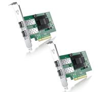 Tarjeta de red PCI-E de 10 GB compatible con Intel X520-DA2 (Intel E10G42BTDA), puerto SFP+ dual, con controlador 82599EN, adaptador PCI Express de 10 G compatible con Windows, Linux, Vmware, paquete