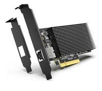 Tarjeta de Red PCI-E de 10G con 10Gbps RJ45 Ports, Controlador Intel X540-T1, VIMIN 10Gb Adaptadora Ethernet Card Compatible con PCI Express X8, X16, 10Gb Base-T PCI-e Windows Server/Linux/VMware