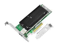 Tarjeta de red PCI-E NIC de 10 GB, puerto RJ45 de cobre único con controlador Intel X540-T1, PCI Express v3.0 X8, adaptador Ethernet para Windows Server/Windows/Linux/ESX, en comparación con Intel