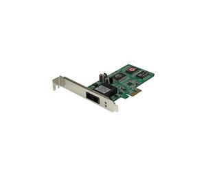Tarjeta de red PCI Express de 1 puerto de fibra óptica Gigabit Ethernet Multimodo SC - STARTECH - PCI
