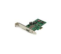 Tarjeta de red PCI Express de 1 puerto fibra óptica Gigabit Ethernet con SFP abierto - STARTECH