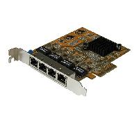 Startech Tarjeta Red Ethernet Gigabit 4 Puertos One Size Yellow