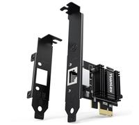 Tarjeta De Red PCIe 10G, Tarjeta Ethernet YuanLey 10G Base-T con Controlador Realtek RTL8127AT, Adaptador Ethernet PCIe A RJ45 10Gb Nic Compatible con PCI Express X1, X4, X8, X16, Soporta WOL