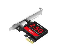 TARJETA DE RED PCIe 2.5Gbps MERCUSYS MA310E INCLUYE SOPORTE ESTANDAR Y DE PERFIL BAJO