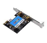 Tarjeta de Red PCIE, 433Mbps Banda Dual 2.4G / 5G + Bluetooth 4.0 Tarjeta de Red - Bluetooth 433Mbps Alta Velocidad de Transmisión - Alta Velocidad de Transmisión hasta 433Mbps 300Mbps