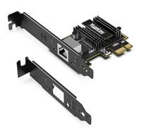 Tarjeta de Red PCIe 5Gb YuanLey, Adaptador Ethernet 5G Base-T PCI Express con Chip RTL8126, Compatible con WOL, Puerto RJ45 5G/2.5G/1G/100Mbps para PC Windows/Linux